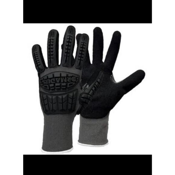 Ormadus Series 2016 Gray/Black Impact Protection Coated Glove 2-Pairs - Picture 1 of 3